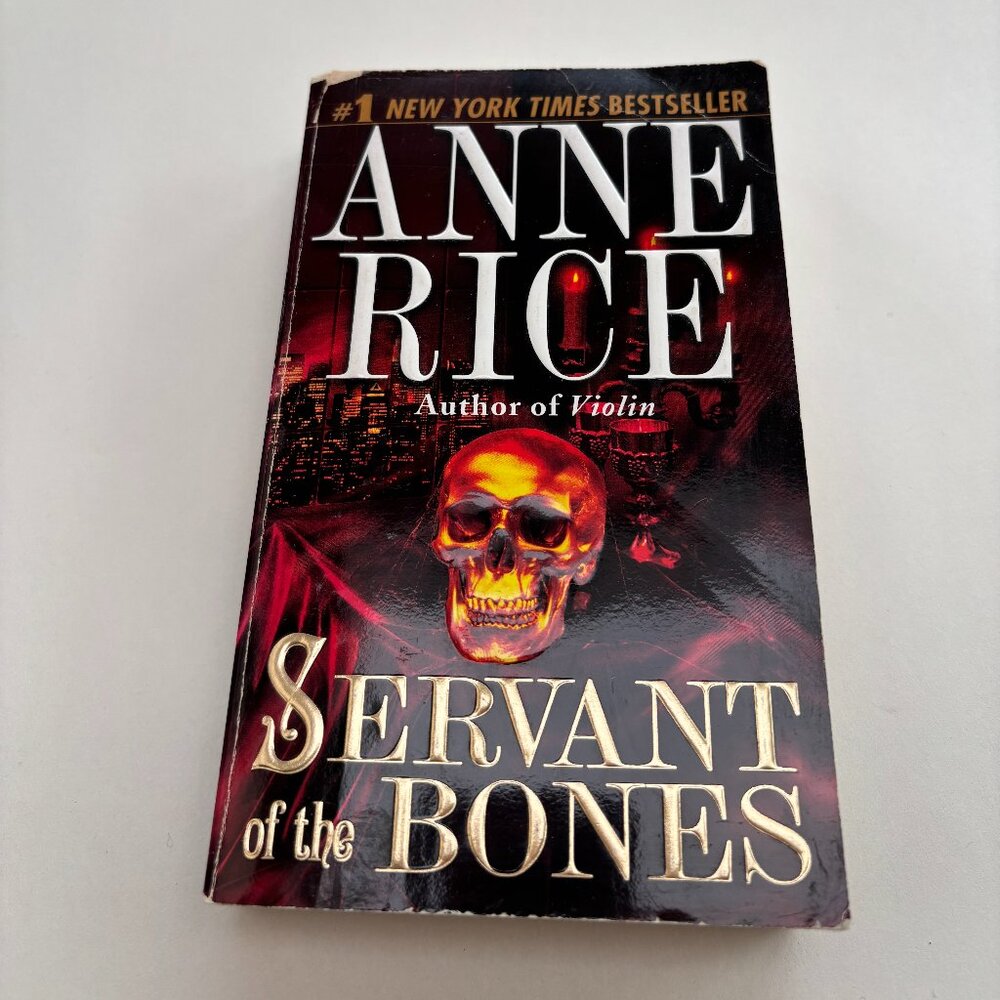 3 for $15 💀 Servant of the Bones 📚 by Anne Rice